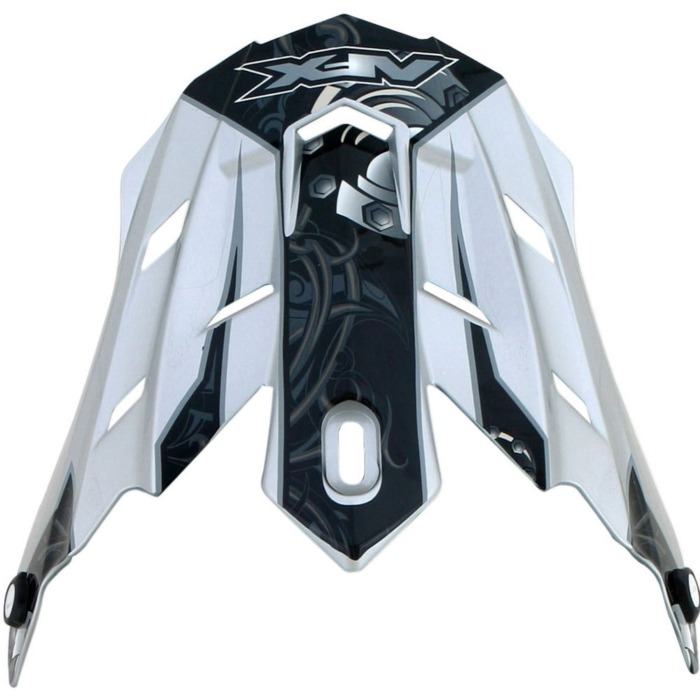 AFX FX17 Gear Replacement Helmet Visor Silver