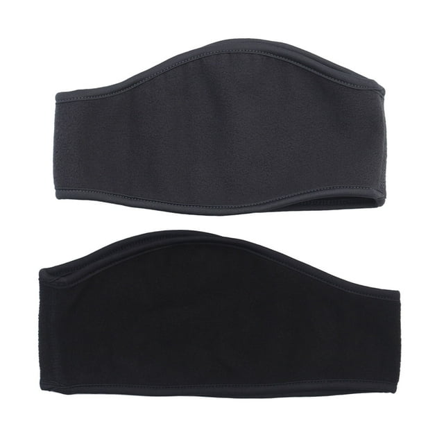 2 Pcs Sports Headband Fleece Ear Warmer Winter Head Wrap Windproof