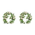 thumbnail image 1 of Justharion Life To Space With Artificial Flowers For Backdrop Cloth Backdrop Arch Flowers Artificial Rose Wide Application pink 2Set, 1 of 6