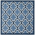 thumbnail image 2 of Safavieh Amherst Roderick Geometric Area Rug, Light Blue/Navy, 5' x 5' Square, 2 of 8