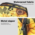 thumbnail image 4 of Sunflower Travel Cord Organizer Case Small with Cable Organizer, USB Pouch, and Phone Charger Organizer - Oxford Cloth Waterproof Storage Bag for Electronic Devices - 5.9x9.44x3.14 in, 4 of 6