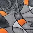 thumbnail image 7 of Masada Rugs Modern Contemporary Area Rug Mat, Orange Grey Black (2 Feet X 3 Feet) Mat, 7 of 7