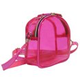 thumbnail image 2 of Bolsa bandolera transparente Mujer Mini Jelly Clear Phone Purse (Rose Red) Ehuebsd Para estrenar, 2 of 8