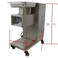 thumbnail image 2 of Commercial Electric Meat Cutting Machine Slicer QE 5mm Blade 500KG/H, 2 of 16