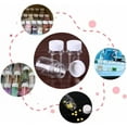 thumbnail image 4 of 12 Pcs Clear Pill Bottle with Lid, MODANU Plastic Pill Container Liquid Solid Powder Medicine, 30ml, 4 of 9