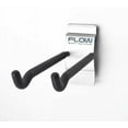 thumbnail image 3 of Flow Wall Slatwall Dbl Hook,Steel,LdCap:40lb,PK4 FSH-036-4, 3 of 3