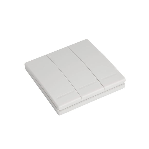 Riwesomey Interruptor inteligente WiFi, Control remoto inalámbrico, cuenta regresiva, interruptor de automatización, interruptores de sala de estar para Herramientas y ferretería 3 vías Riwesomey TO010015-02