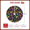 thumbnail image 2 of Fotbe Colorful Lizards Pattern Christmas Tree Skirt, Tree Skirts Plush Christmas Decorations, Christmas Tree Skirts Xmas Decorations Holiday Party Decor-30", 2 of 6