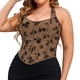 thumbnail image 1 of Playeras,Blusas y Tops,Ropa para Mujer Camiseta sin espalda Corsé para mujer Top Bustier Corset Top Tight Fitting Corset Tank Top Suspender Top Solid Short Fashion (Coffee, XL), 1 of 7