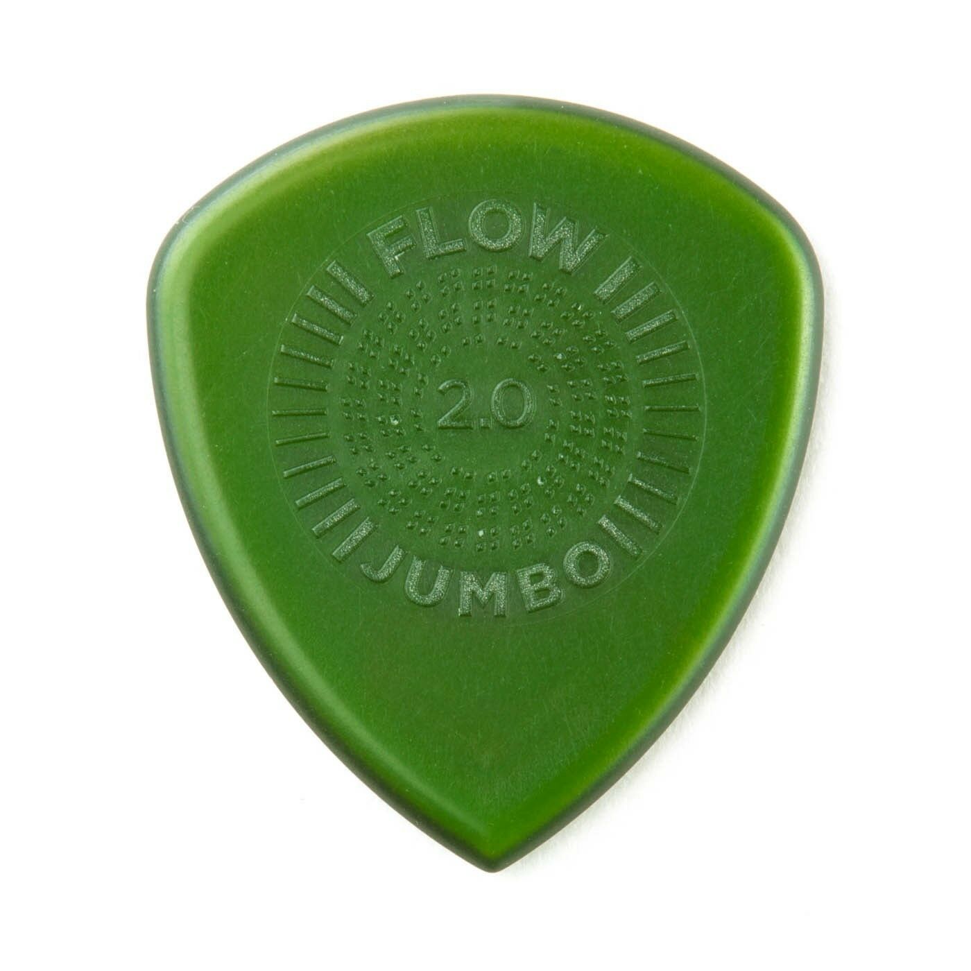 Dunlop Guitar Picks JUMBO FLOW Standard 12 Pack Primetone 2.0mm