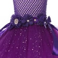 thumbnail image 5 of JAKANYQ Toddler Halloween Girls Princess Dress Tutu Mesh Dress With Wing Fairy Wand Headwear 4pcs Sets Performance, 5 of 7