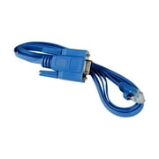 Tripp Lite 6ft RJ45 to DB9F Cisco Serial Console Port Rollover Cable