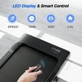thumbnail image 5 of MJWW 6% Walking Pad with Incline,No-Assembly Walking pad Treadmill with APP and Remote Control,LED Display,2.5 HP Quiet Under Desk Treadmills,300 lbs Capacity, 5 of 10