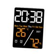 thumbnail image 2 of Reloj Despertador Digital Strade Fareast Limited Pantalla LED Multifuncional Naranja, 2 of 8