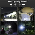 thumbnail image 5 of Zendure LED Rechargeable Headlamps Adults 90000 Lumen Super Bright Headlamp Flashlight 90 Adjustable 4 Modes IPX5 Waterproof USB Head Lamp for Camping Running, 5 of 6