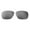 Titanium Mirror Coated - Polarized, variant on Walleva Transition/Photochromic Polarized Replacement Lenses for Maui Jim Wiki Wiki Sunglasses