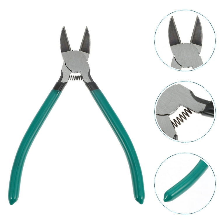 Hulklife Deli Electrical Cutting Plier Jewelry Wire Cable Cutter Side Snips Flush Pliers Tool Professional Labor-saving Wire Cutters, Size: 8wire