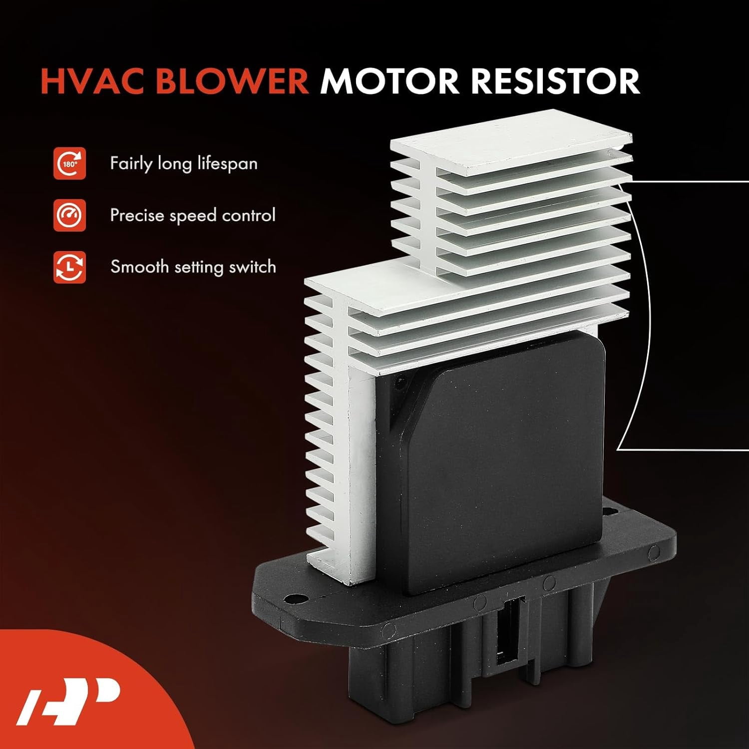 A-Premium HVAC Blower Motor Resistor Compatible with Toyota & Lexus Vehicles - Sienna 2000-2002, 4Runner 1997-2002, ES300 1997-2001, GS300 2000-2001, Sequoia 2001-2007, Solara - Replace# 8716533010