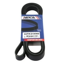 MOCA AUTOPARTS 6PK2390 Serpentine Belt Fit for 2008-2012 Buick Enclave & 92-95 GMC C3500 & 2008-2010 Saturn Outlook
