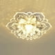 thumbnail image 1 of Candelabro de cristal Wdftyju Lámpara de decoración de techo LED moderna 9W blanco, 1 of 8