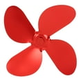 thumbnail image 1 of Kit de 4 Pales en Alliage d'Aluminium pour Ventilateur de Poêle de Cheminée avec Vis Hexagonale pour Remplacement, 1 of 7