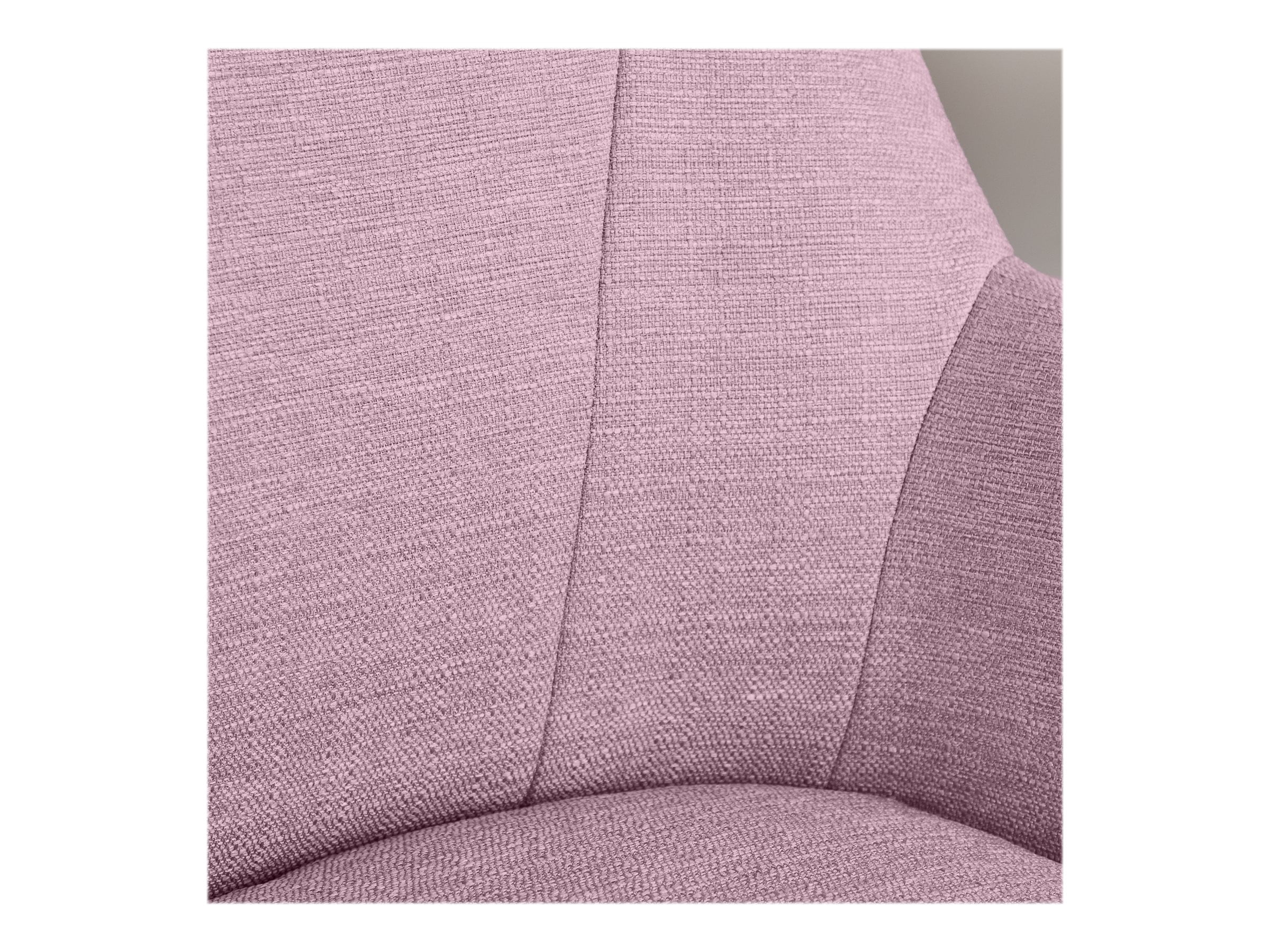 Serta Leighton Home Office Desk Chair, Stylish Mid-Back with Chrome Nailheads, Memory Foam Cushion and Padded Arms, Modern Vanity Armchair, Swivel Base, Twill Fabric, Lilac Purple