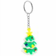 thumbnail image 1 of Keychain Christmas Themed Silicone Pendant Key Ring Bag Decorative Attachment Alloy Keychain, Type 3, 1 of 1