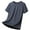 Grey, variant on Bcfgryg Men's New Summer Ice Silk Cool Loose T Shirt Sports Short Sleeve Slim Fit Men’s T-shirts