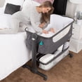 thumbnail image 1 of KoolerThings Moisés para bebé, cama de noche para bebé, cuna portátil fácil de plegar con cesta de almacenamiento para recién nacido, moisés de noche, cómodo colchón/bolsa de viaje incluida (moisés) (, 1 of 5