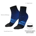 thumbnail image 6 of Naloa Futuristic Book Knowledge Ankle Socks for Women Non Slip Socks No Show Socks Classic Low Cut Casual Socks Casual Socks, 6 of 7
