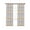 Grey Khaki Color, variant on Ginger Yellow Stripes Blackout Curtains, Light Blocking Print Window Curtains, Modern Minimalist Horizontal Lines Thermal Insulated Window Drapes for Living Room 2 Panels, 104"W x 72"L