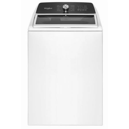 Whirlpool WTW5025SW 4.5 Cu. Ft. Top Load Washer, Built-In Faucet, Agitator