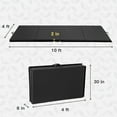 thumbnail image 7 of YRLLENSDAN Gymnastics Mats, Cartwheel Mat Wrestling Mat Yoga Mat Thick 2 Inch Folding Exercise Mat Tumbling Mats for Gymnastics for Home, Black, 7 of 7