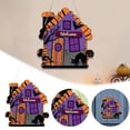 thumbnail image 2 of Halloween Pendant Festive Atmosphere Party Porch Hanging Wall Sticker Wooden Decorations, 2 of 6