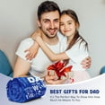thumbnail image 2 of Gifts for Dad Birthday Gifts for Dad Father''s Day Funny Gifts for Dad from Daughter Son Best Dad Ever Gifts Gifts for Dad Who Wants Nothing Christmas Valentines Day Gifts for Dad Blanket 50"x60" Blue, 2 of 6