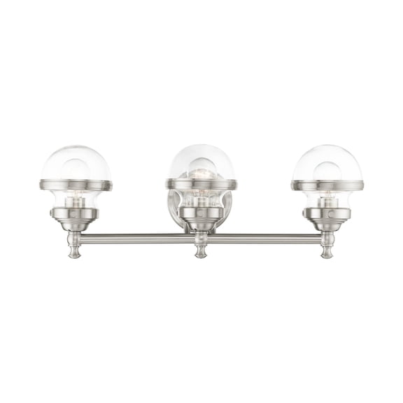Livex Lighting - Oldwick - 3 Light Bath Vanity in New Traditional Style - 24