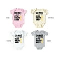 thumbnail image 3 of Do Not Kiss Me If I'm Nacho Baby Onesie® Funny New Born New Parent Shirt New Mom Gift, Baby Shower Gift T-shirt, Short Sleeve Tee Bella Canvas, 3 of 9