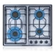 thumbnail image 1 of Parrilla A Gas 4 Quemadores Ihom, Acero Inoxidable, Plata, 1 of 5