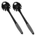 thumbnail image 2 of 2 Pc Pasta Spaghetti Server Spoon Fork Scooper Kitchen Tool Utensil Noodle Claw, 2 of 3
