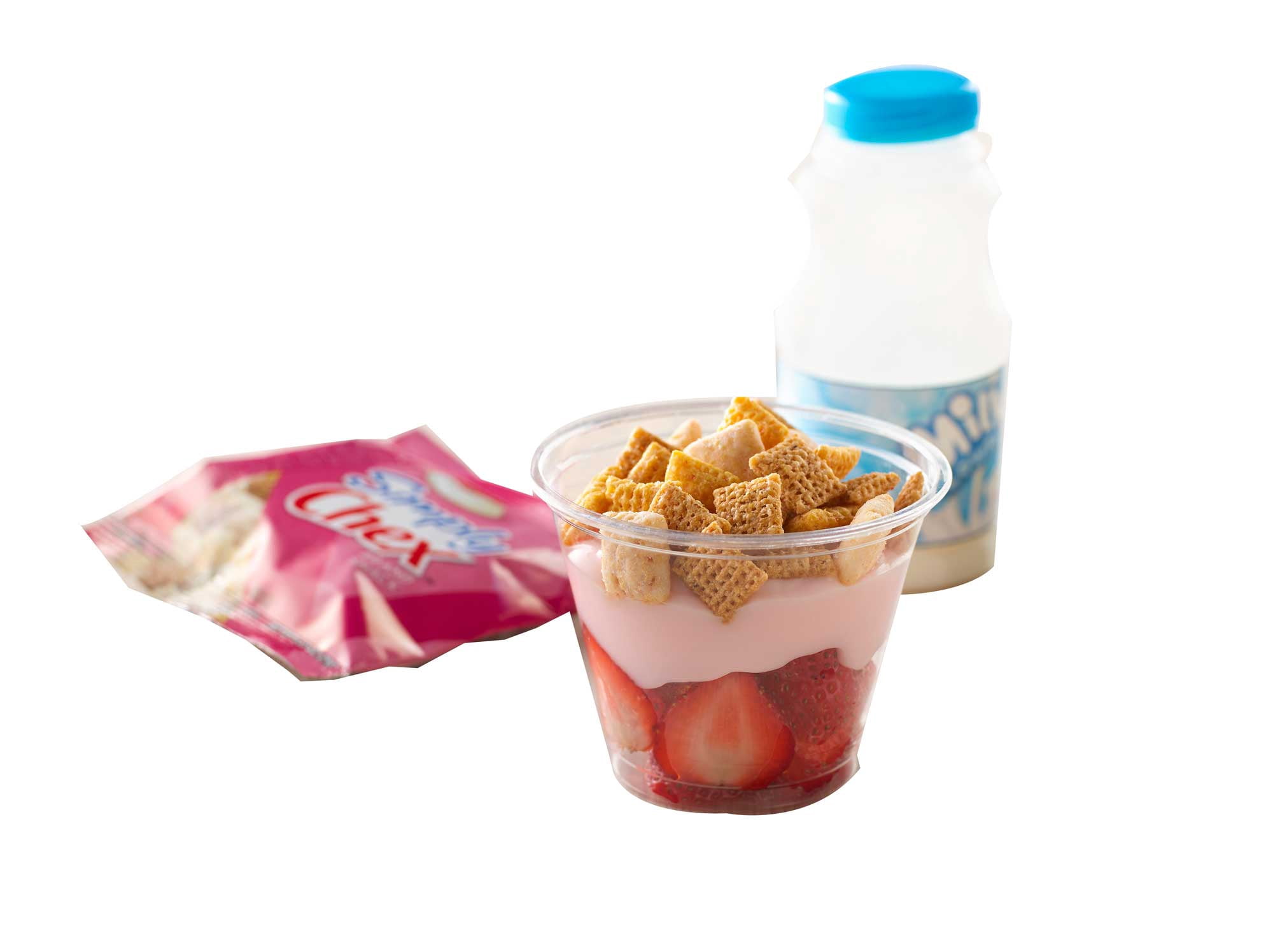 Simply Chex Strawberry Yogurt, 1.03 Ounce -- 60 per case.
