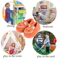 thumbnail image 5 of Girls Boys Home Slippers Warm Dinosaur House Slippers For Toddler Fur Lined Winter Indoor shoes, 5 of 7