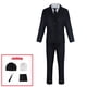 thumbnail image 1 of Disfraz de motosierra de Anime para hombre, traje negro, uniforme informal, cazador de demonios, Halloween, Carnaval, ropa de fiesta, 1 of 4
