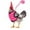 Pink 7F7, variant on Staron under $5 Adjustable Chicken Leash, Nylon Pet Harness for Poultry, Breathable Leash for Chickens Ducks Geese Training and Walking