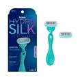 thumbnail image 3 of 2 recambios Razor Schick Hydro Silk Sensitive para mujer, 3 of 9