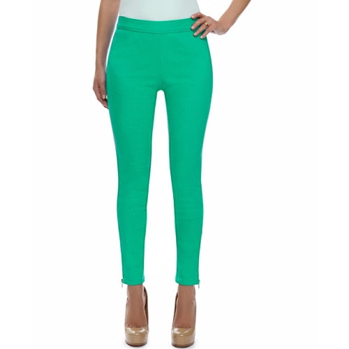 Miss Tina Women's Skinny Zipper Jeans - Walmart.com