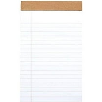 MyOfficeInnovations Notepads 5" x 8" Wide White 50 Sheets/Pad 12 Pads/PK (19938) 886428