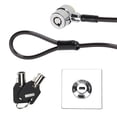 thumbnail image 1 of Laptop Lock Cable, 180 Degrees Rotatable Computer Lock Galvanized Steel Durable  for Monitors for Projectors for Laptops Computers, 1 of 7