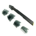 thumbnail image 2 of Herramienta de corte de pelo con ajuste de titanio, afeitadora y peluquero corporal, recortadora de pelo corporal para hombres, diseño inalámbrico impermeable, 2 of 5