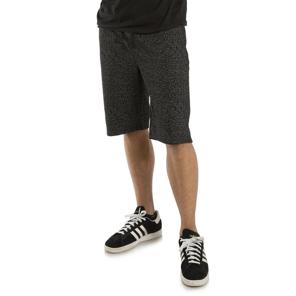 Vibes Vibes Men's Fleece Elephone Skin Printed Shorts 13" Inseam