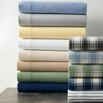 thumbnail image 3 of AUQ Deep Pocket Fitted Flannel Sheet - 100% Cotton - Fully Elastic, 3 of 7